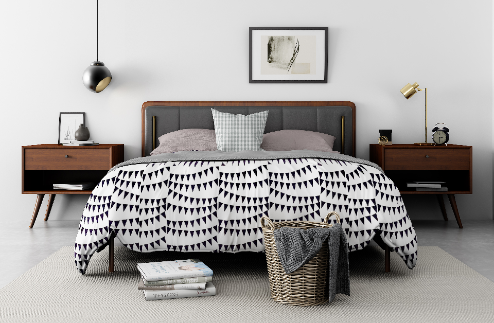 Scandinavian Double Bed