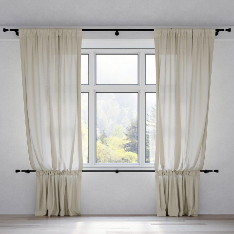 Modern Sheer Curtain