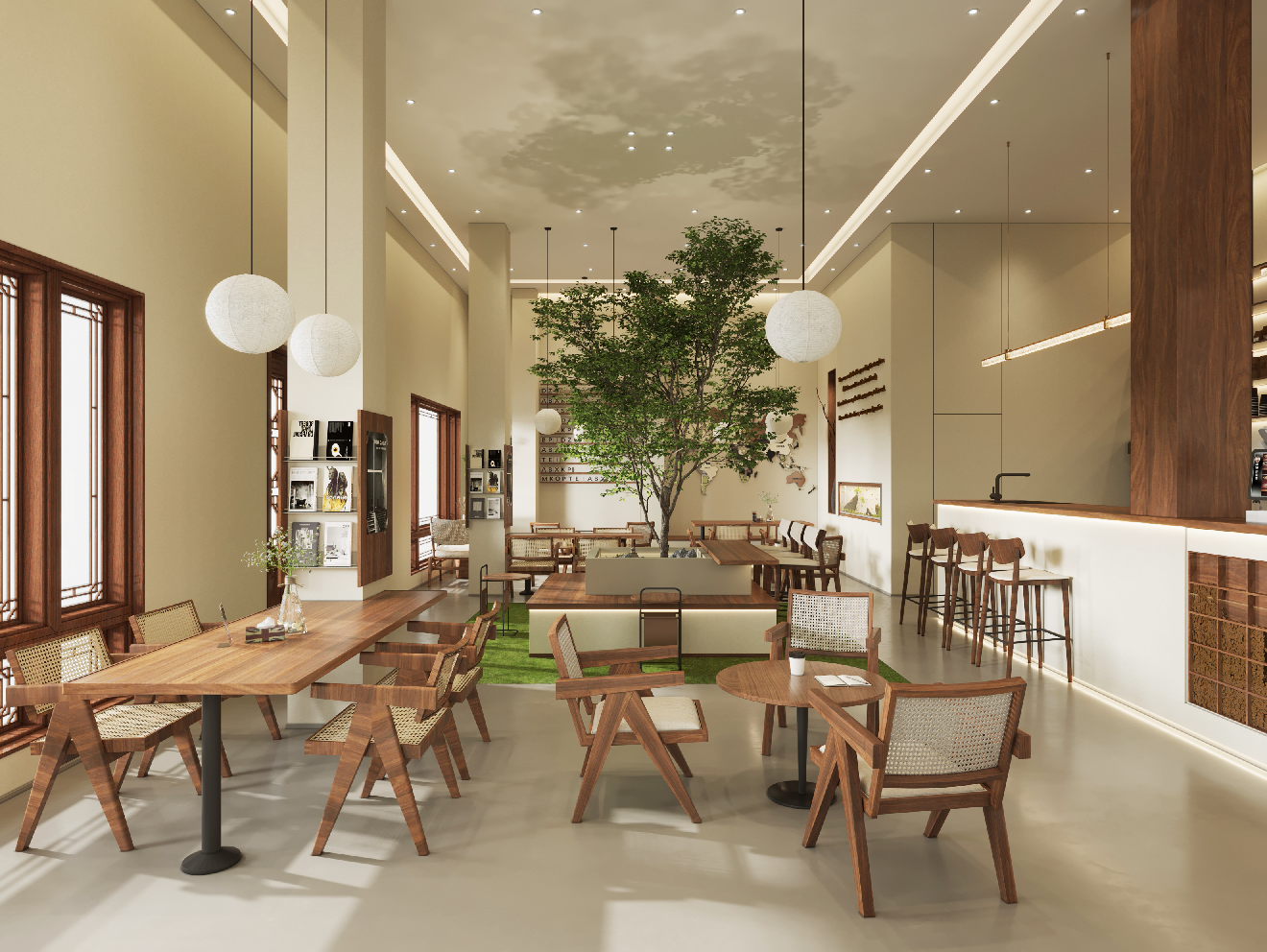 Modern Café