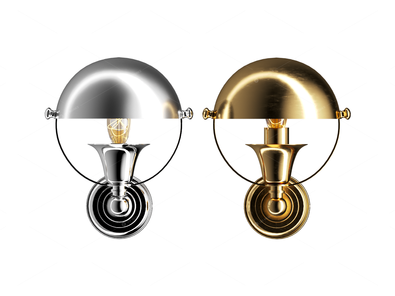 Wall Lights 3D Models 2