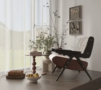 Mid-Century Modern Armchair