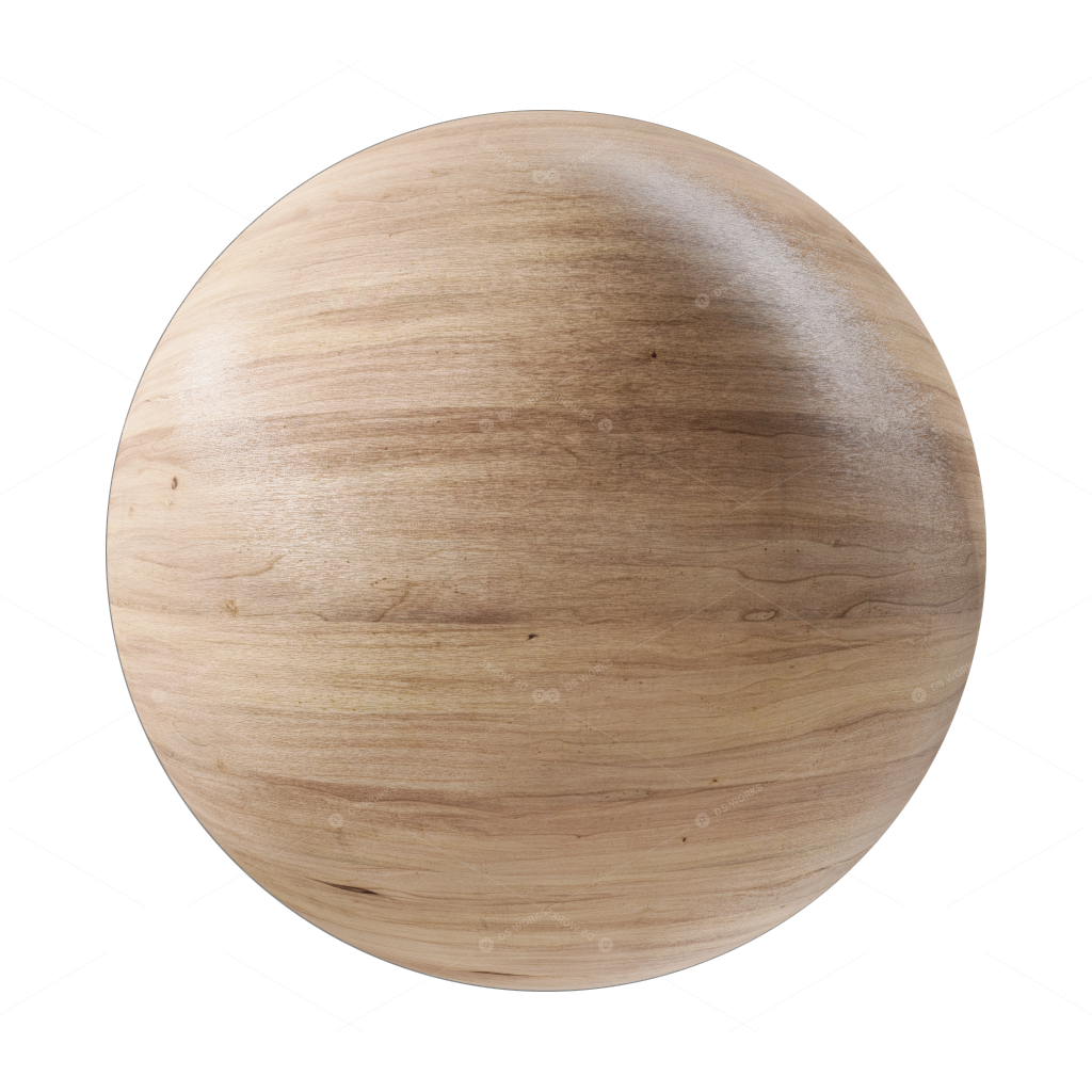 Glossy Wood Grain Material