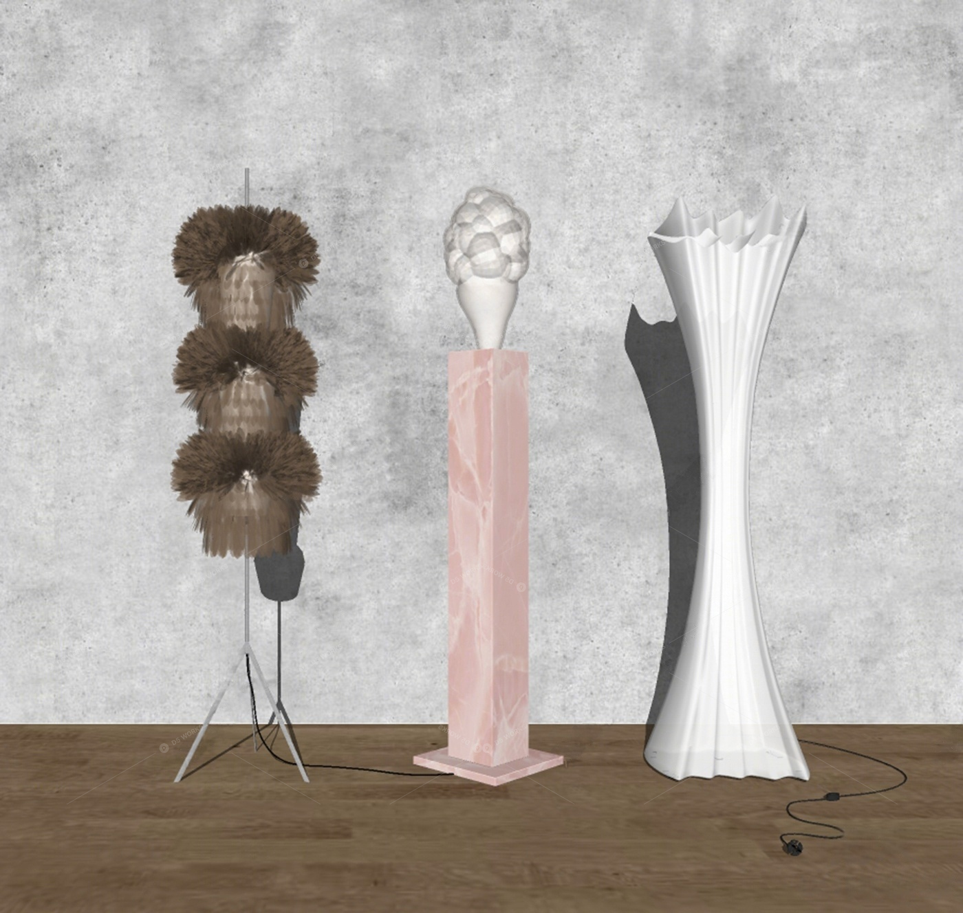 Floor Lamps 3D Models 2