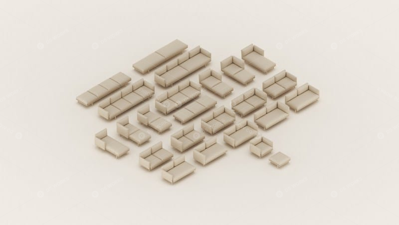 Outdoor Furniture 3D Models 3
