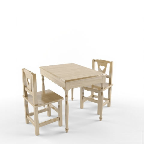 Modern Leisure Table & Chair Set