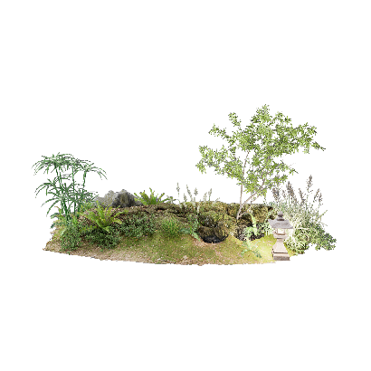 Plant Cluster Grouped vegetation 30