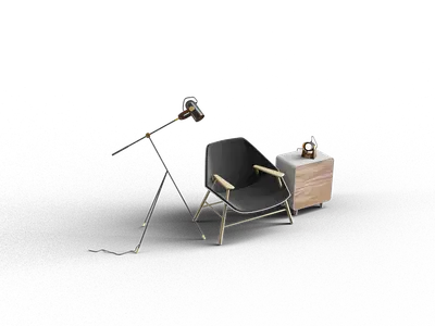 Scandinavian  Furniture Set