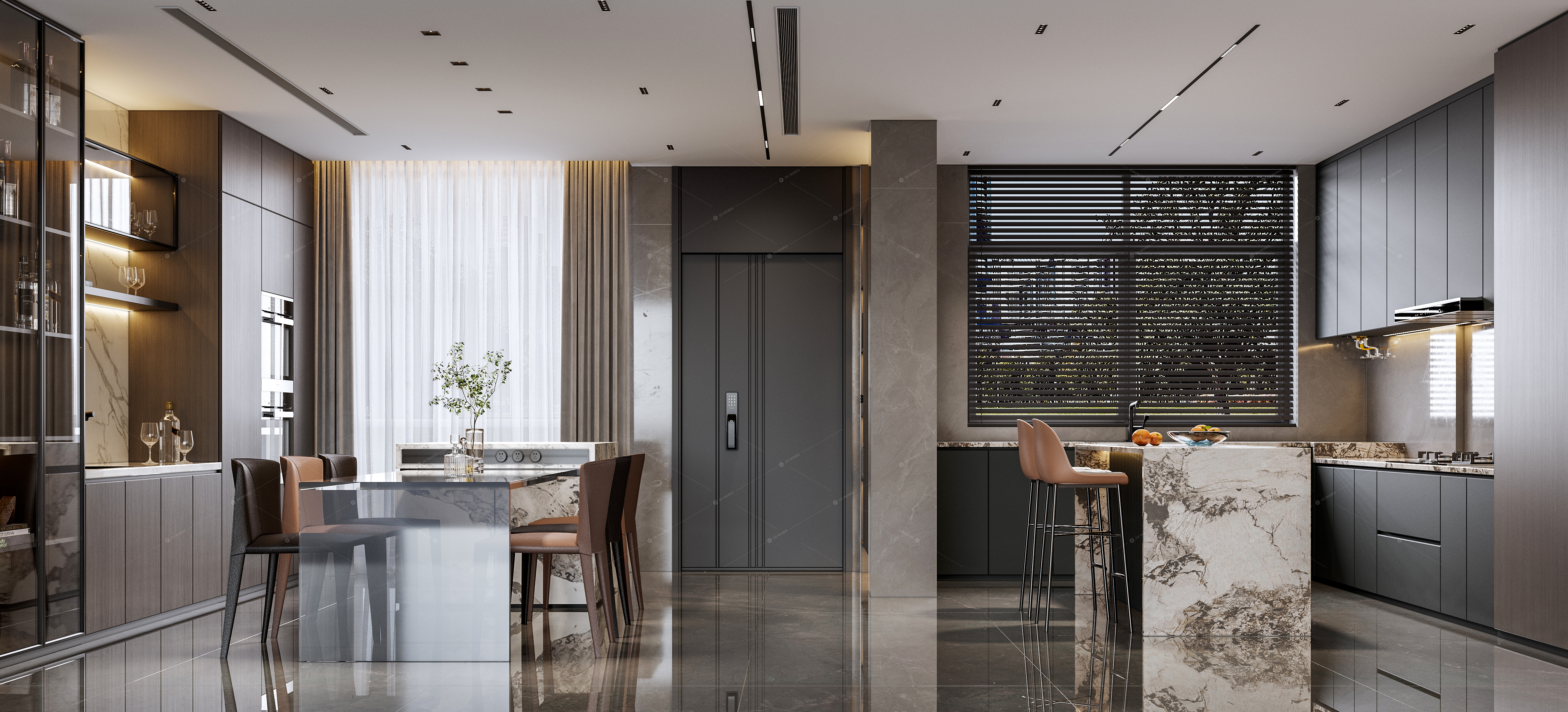 Dining Rooms 3D Models