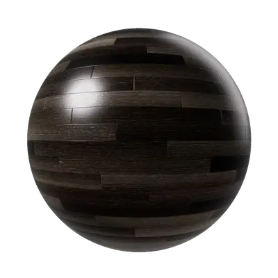 Black Solid Wood Floor