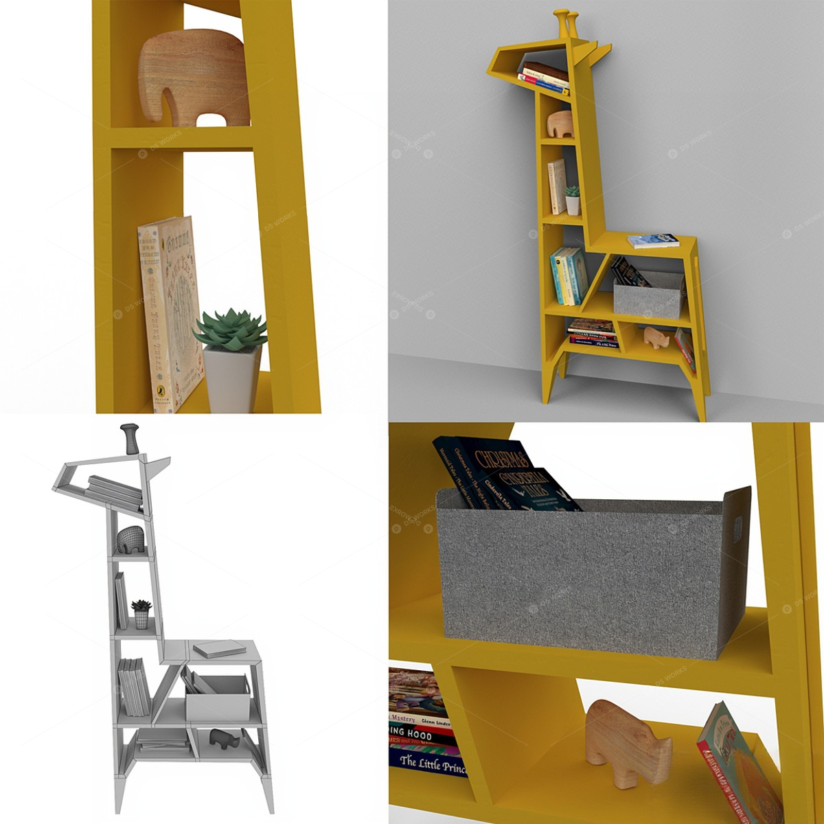 Shelves 3D Models 4