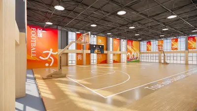 Modern Sports Court