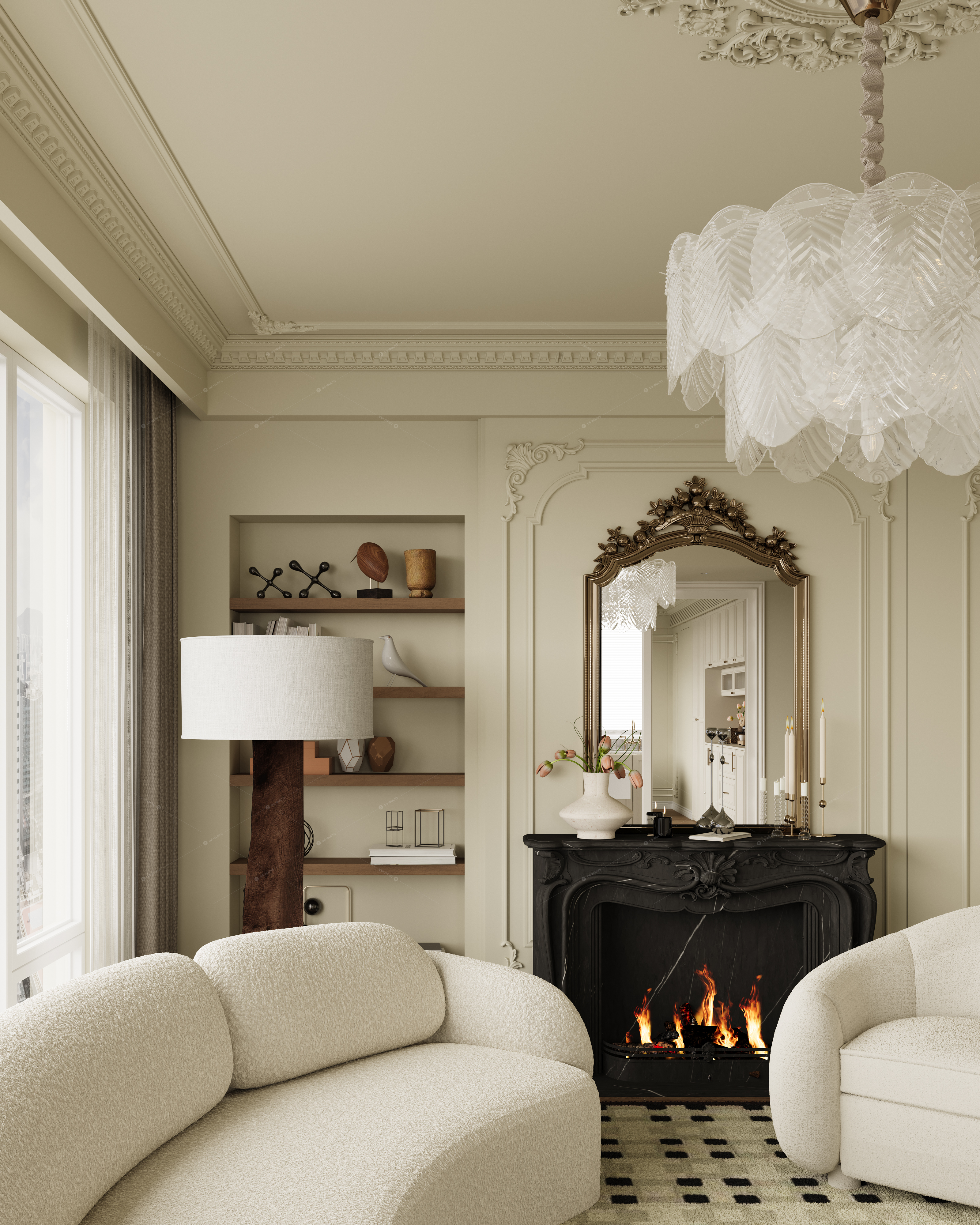 Living & Dining Rooms 3D Models 7