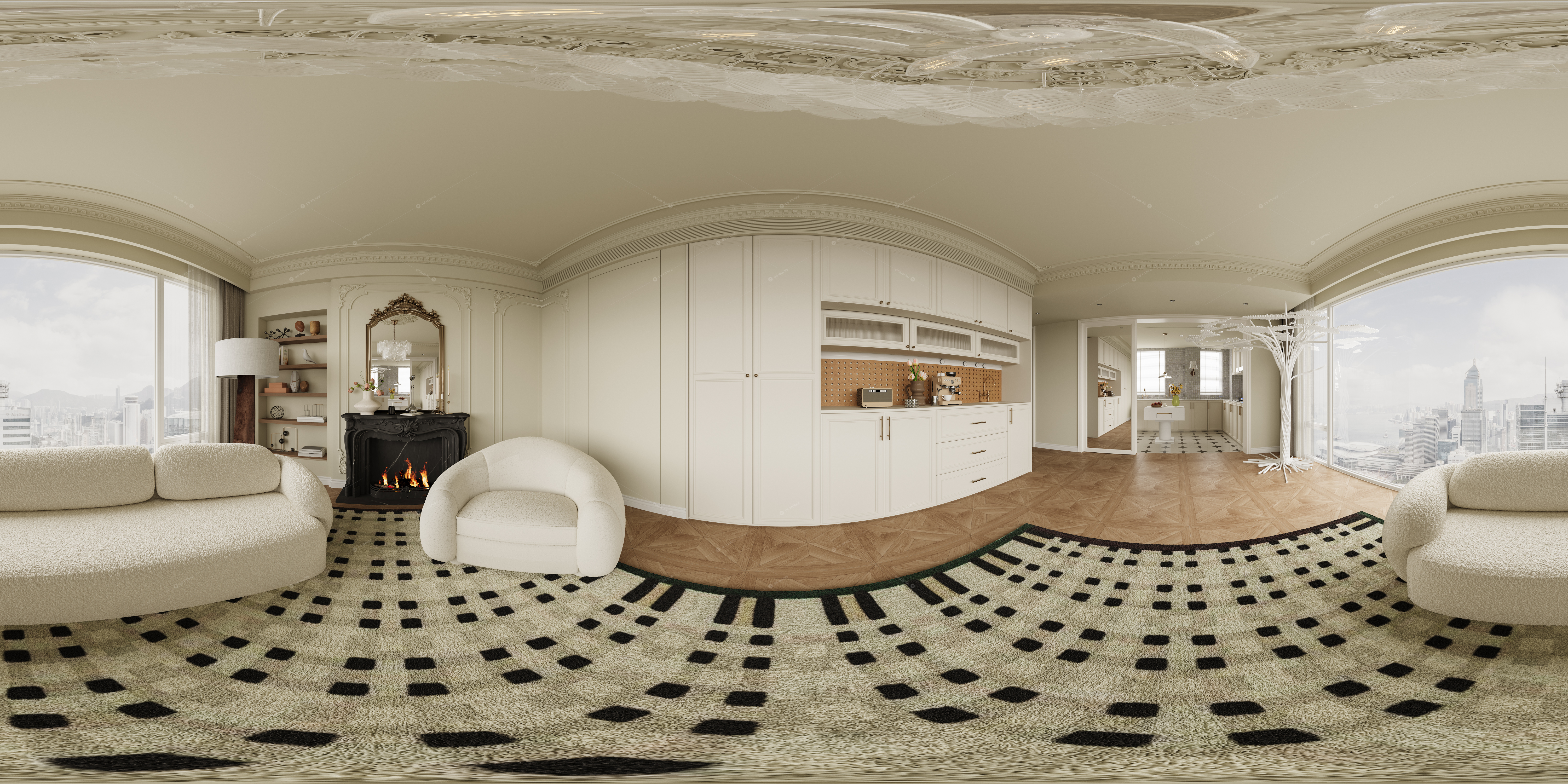 Living & Dining Rooms 3D Models 9