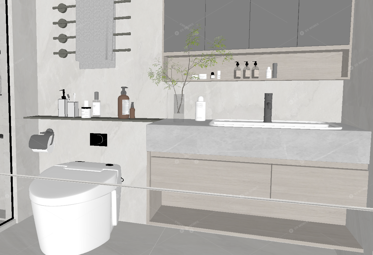 Bathrooms 3D Models 3