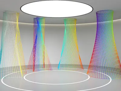 Modern Art Installation