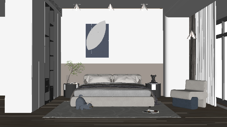 Modern Double Bed