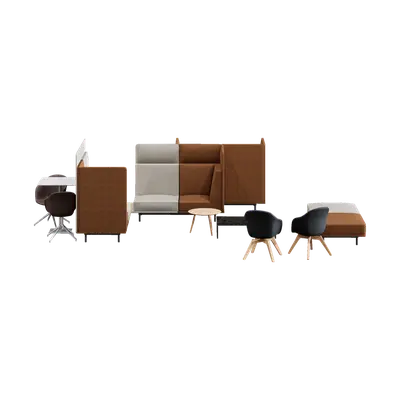 Toulouse Table and Chair Set 3d model