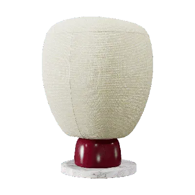 Modern beige combination stool 3d model