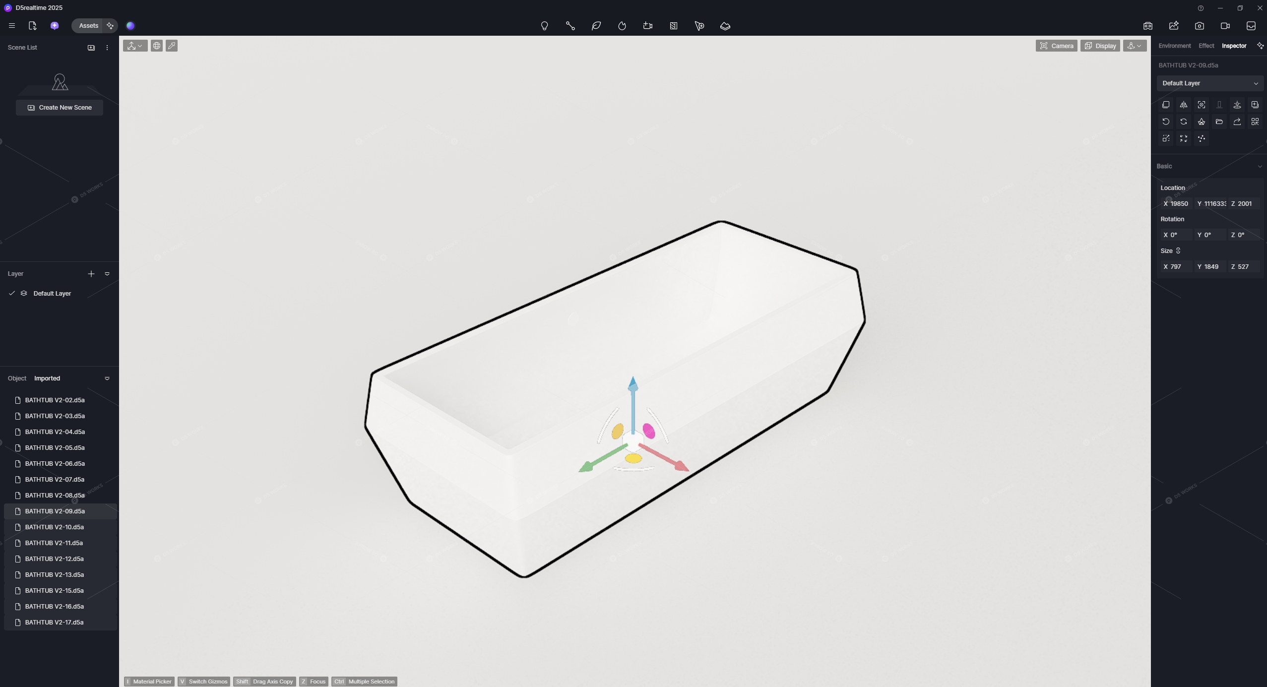 Bathtubs 3D Models 2