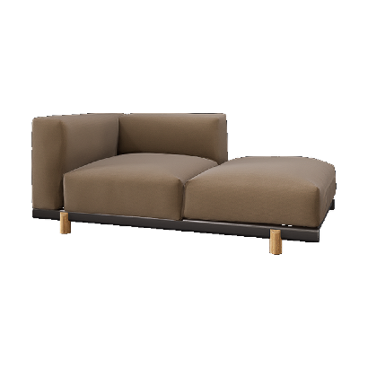 Molo Left Corner 2 Seater Open Sofa