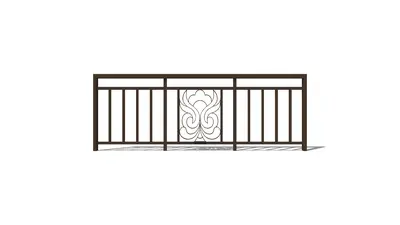 Modern Fence Guardrail