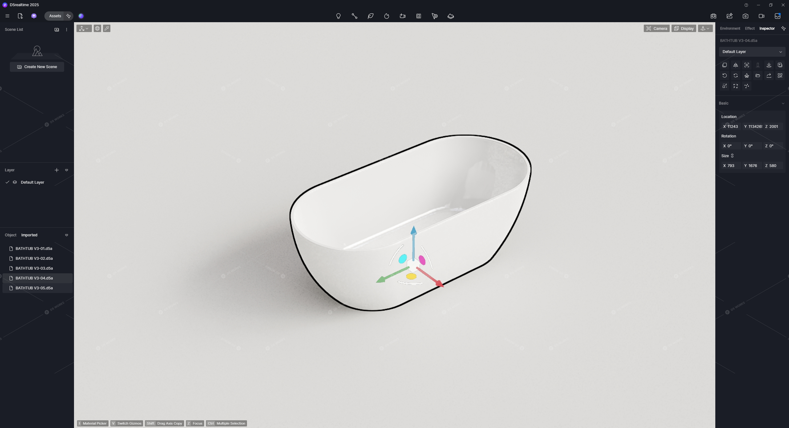 Bathtubs 3D Models 2