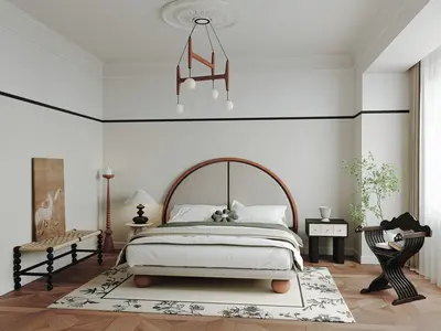 Eclectic Home Bedroom