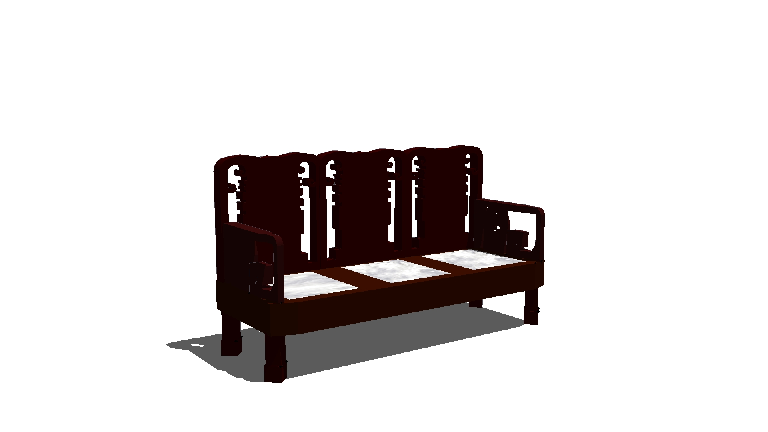 Chinese Three-seater Sofa