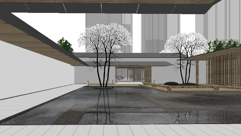 Modern Courtyard Landscapes