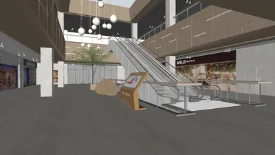 Modern Shopping Mall Spaces