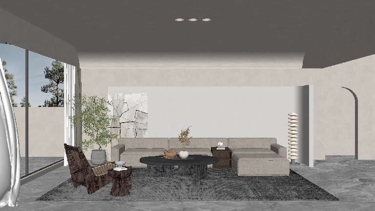 Modern Home Living Room