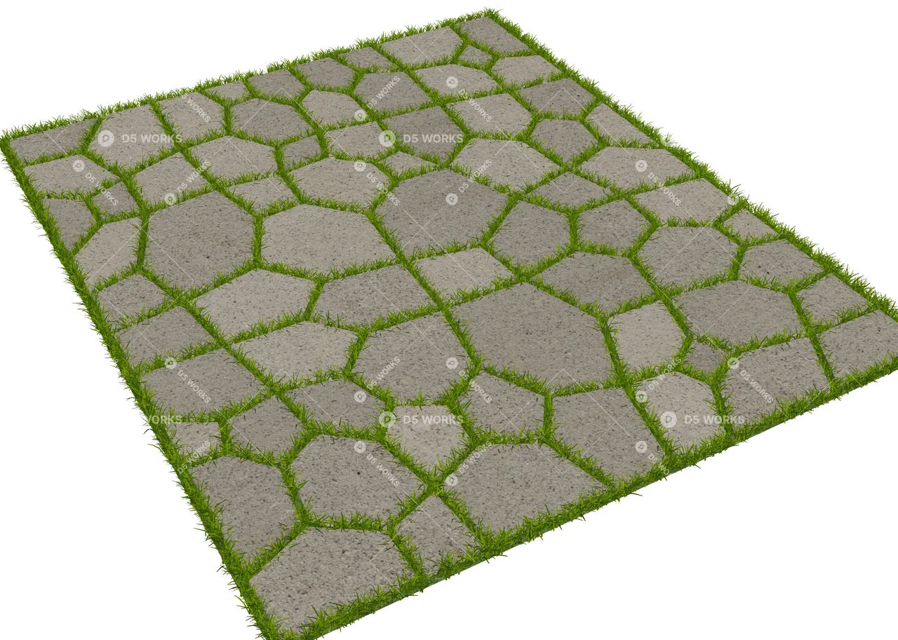 Paving 3d model thumbnail 3