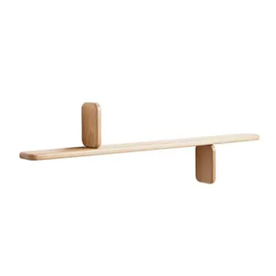 Minimalist Wooden Wall Shelf 3d model