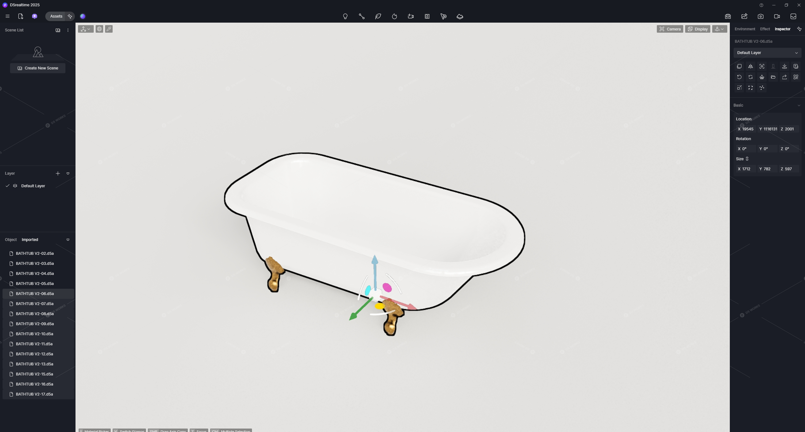Bathtubs 3D Models 2