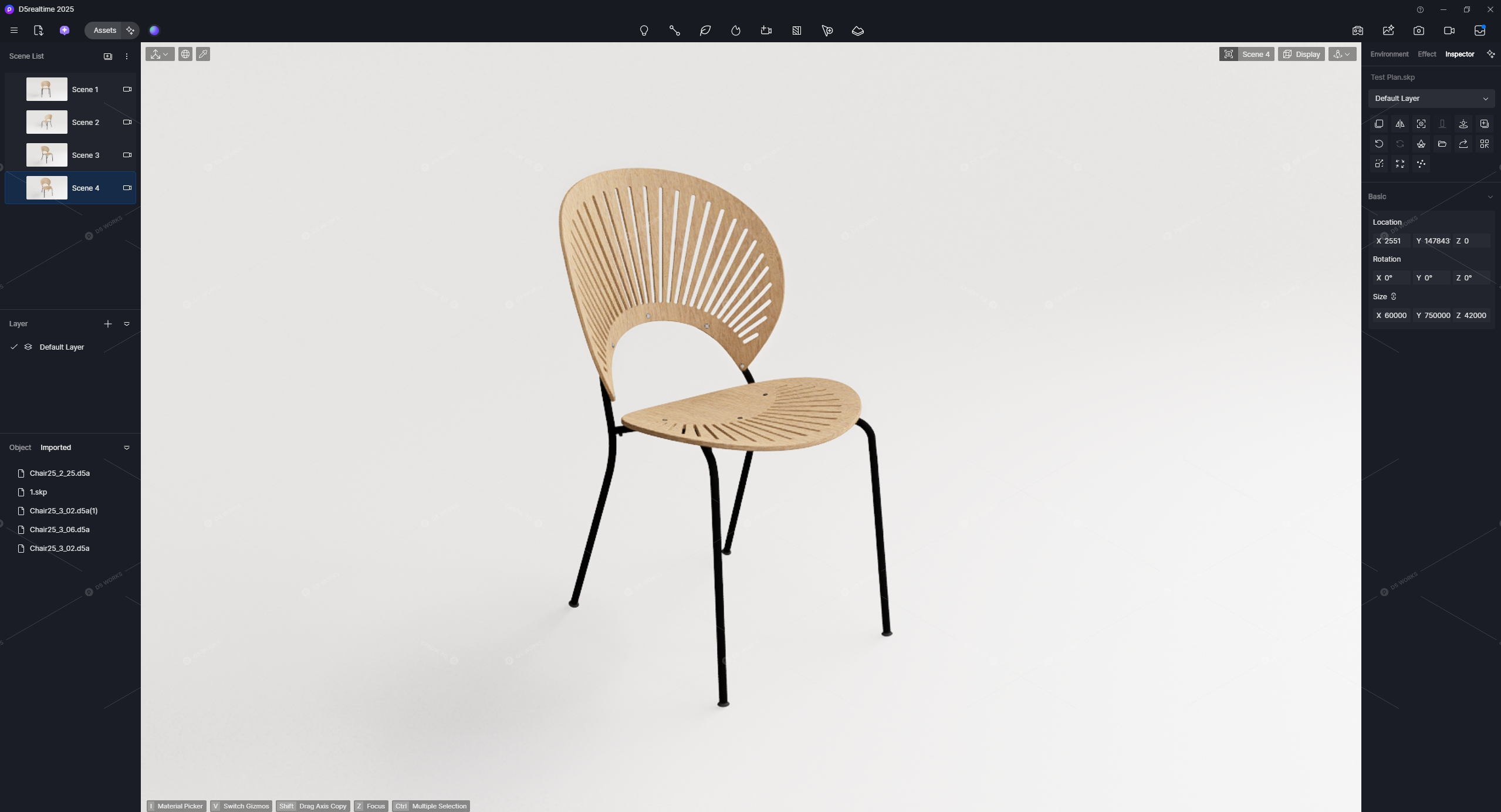 Chairs 3D Models 2