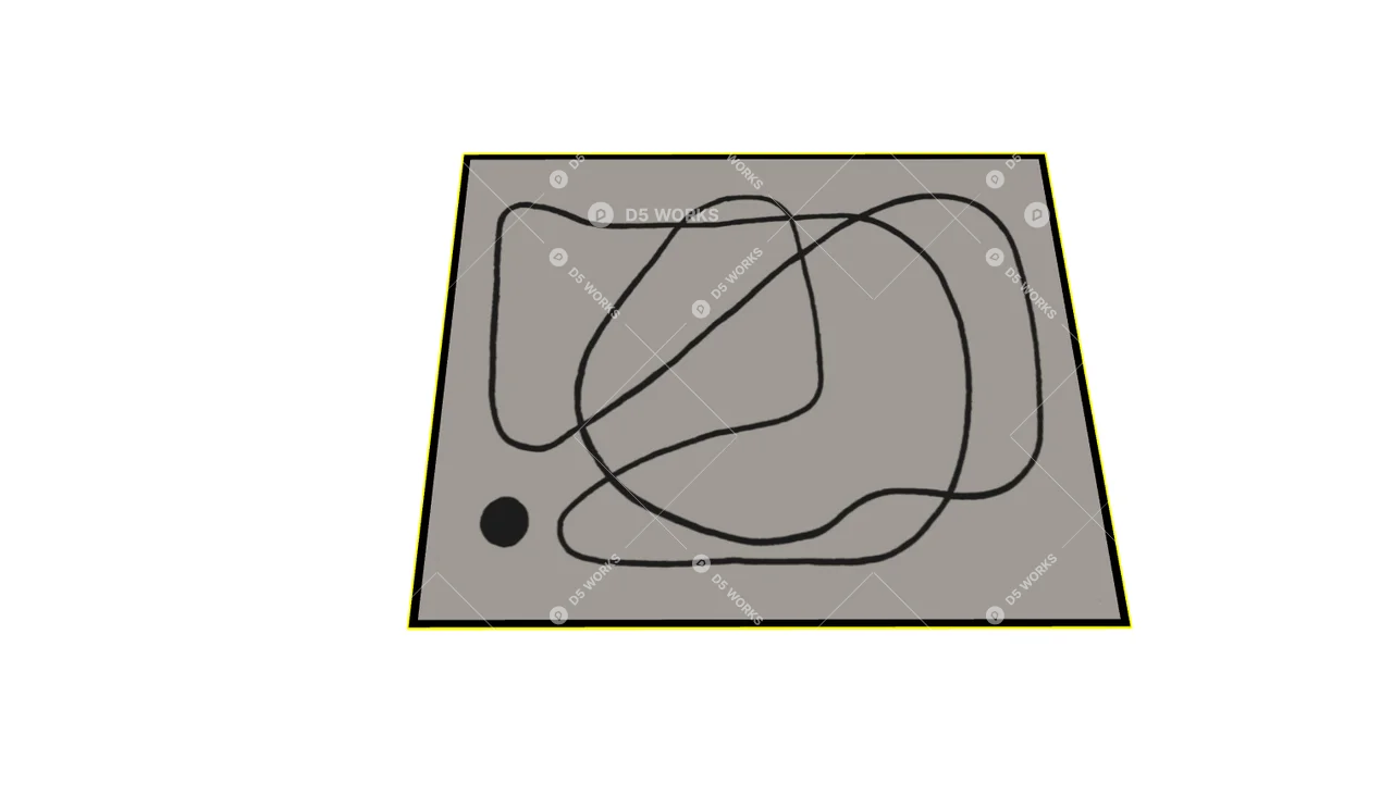 Carpet 3d model thumbnail 2