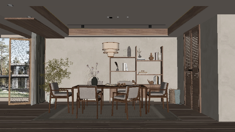 Modern Dining Room (Home)