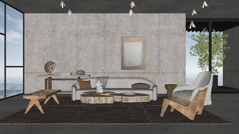 Modern Home Living Room