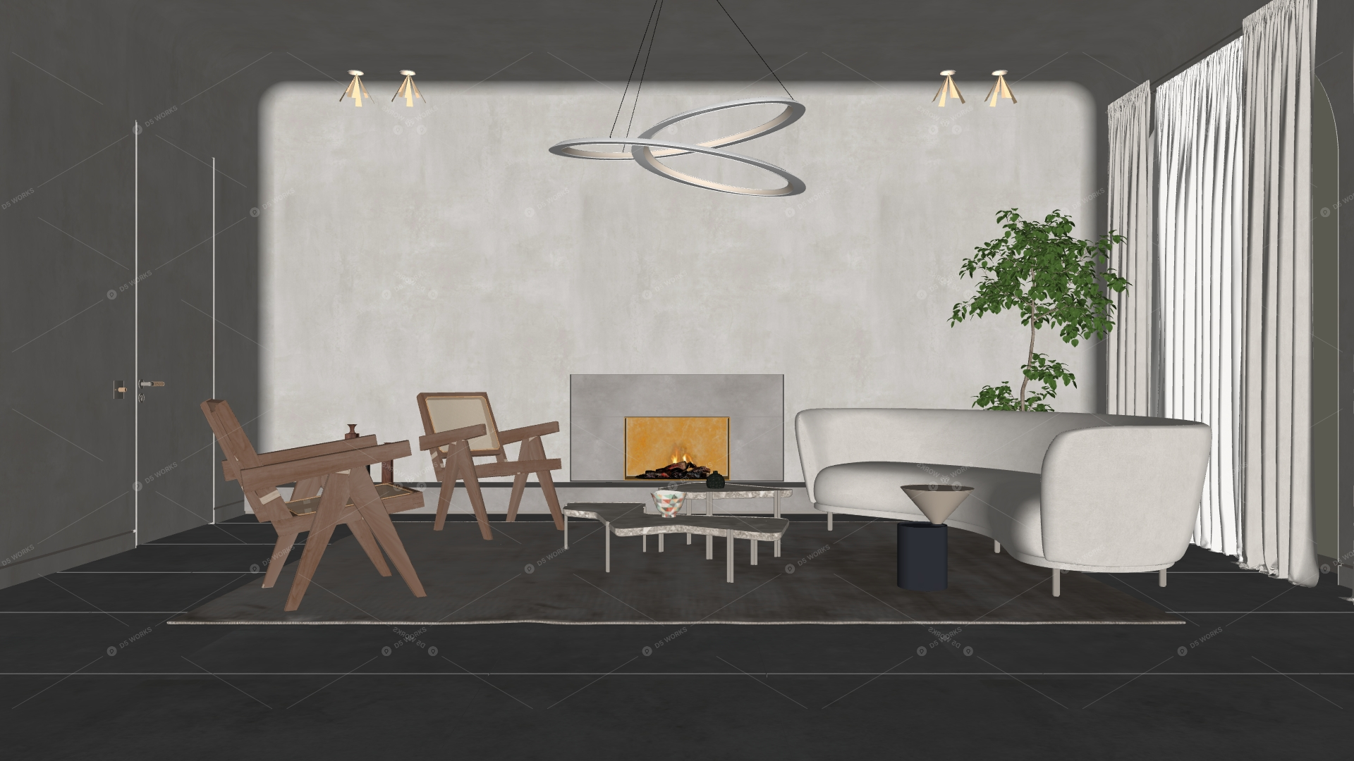 Furniture Sets 3D Models