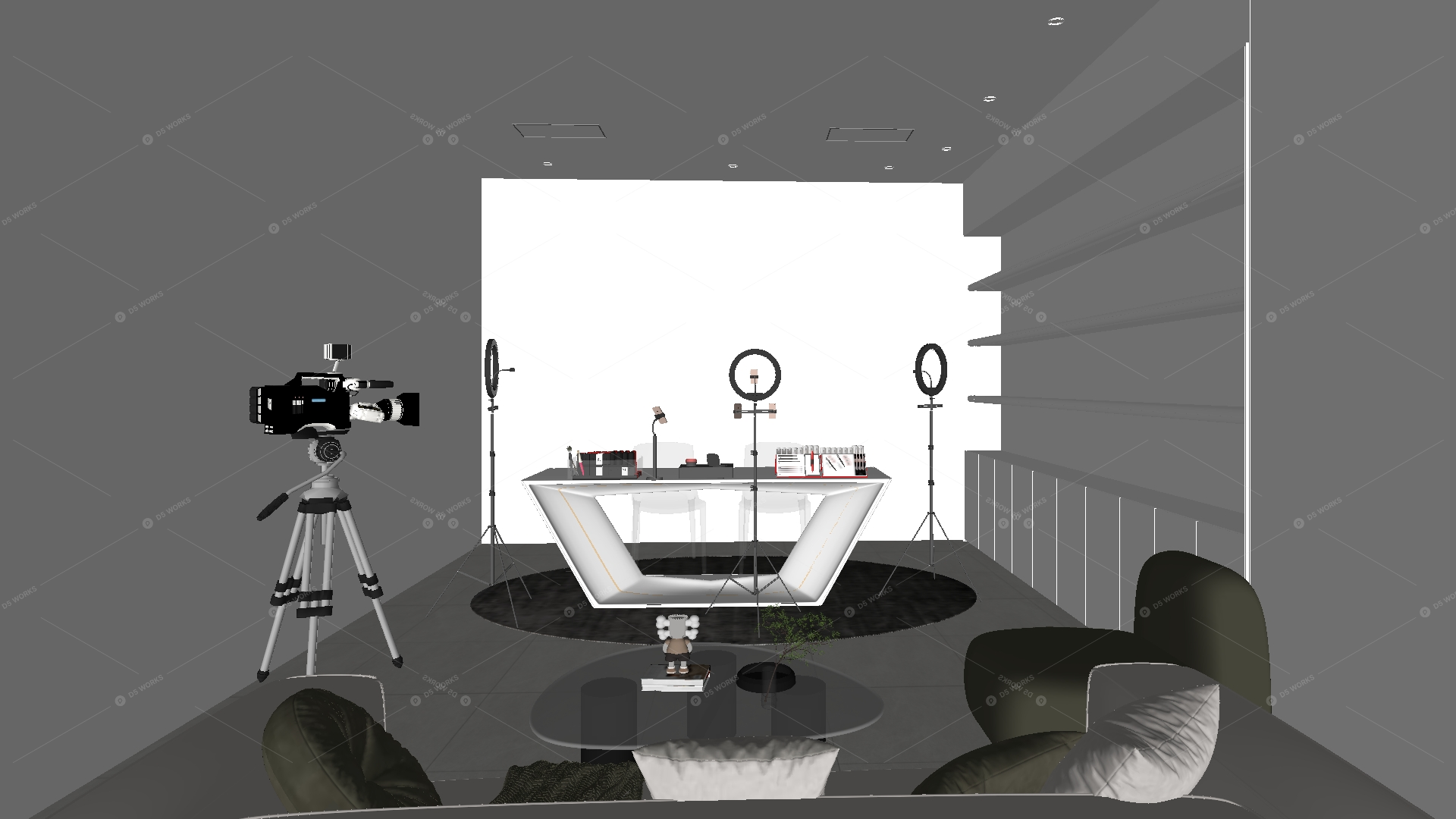 Furniture Sets 3D Models