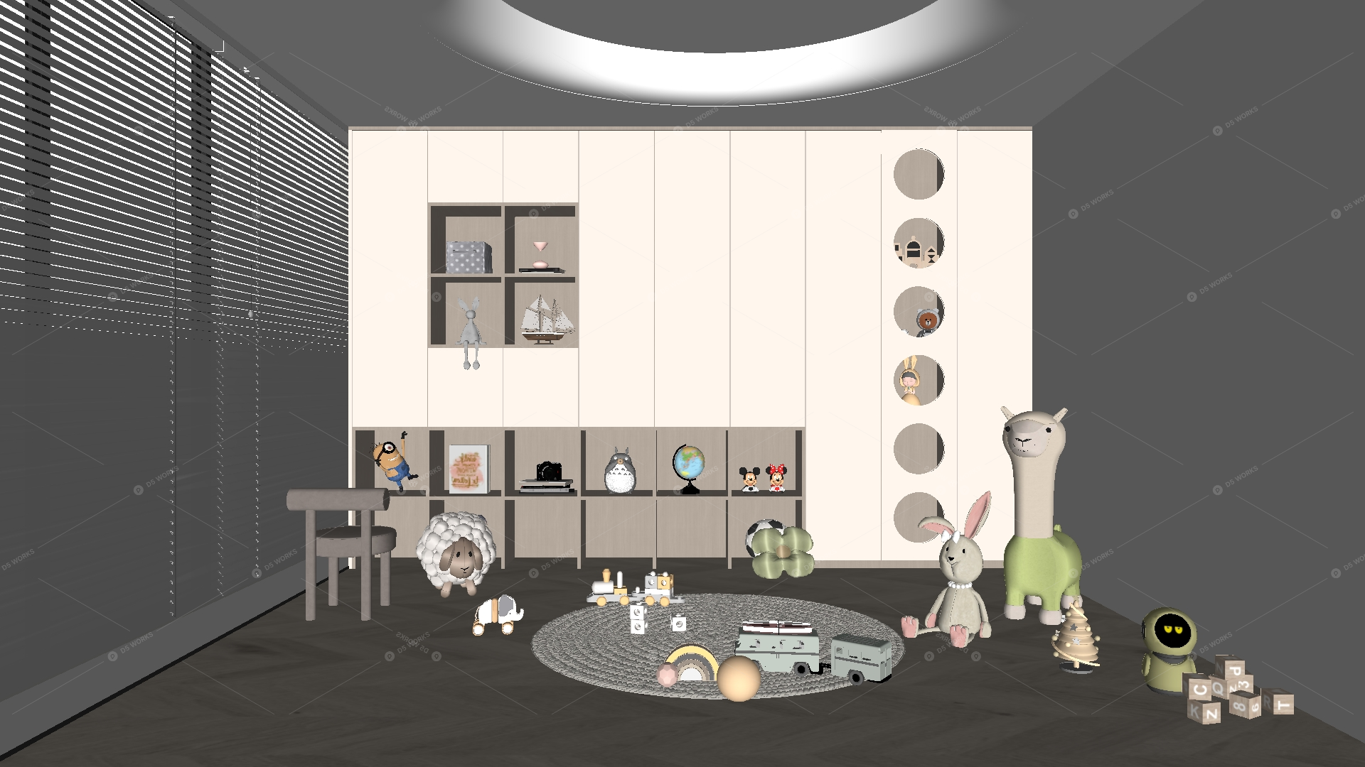 Entertainment Rooms 3D Models