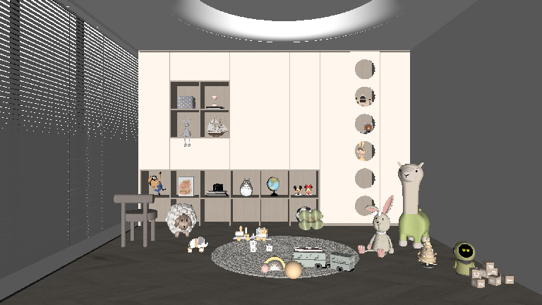 Modern Children's Playroom