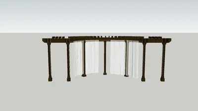 Modern Chinese Sheer Curtain