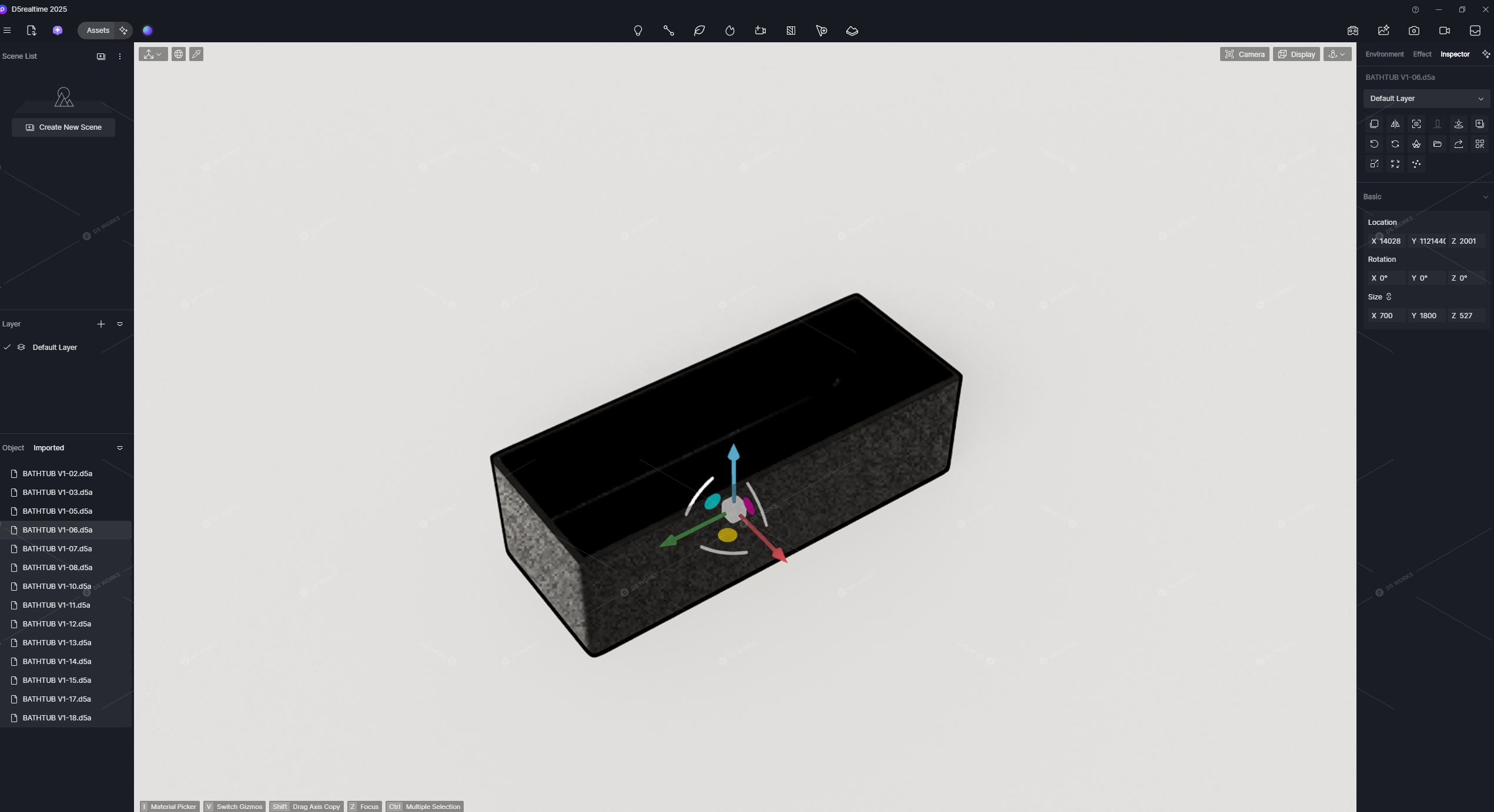 Bathtubs 3D Models 2