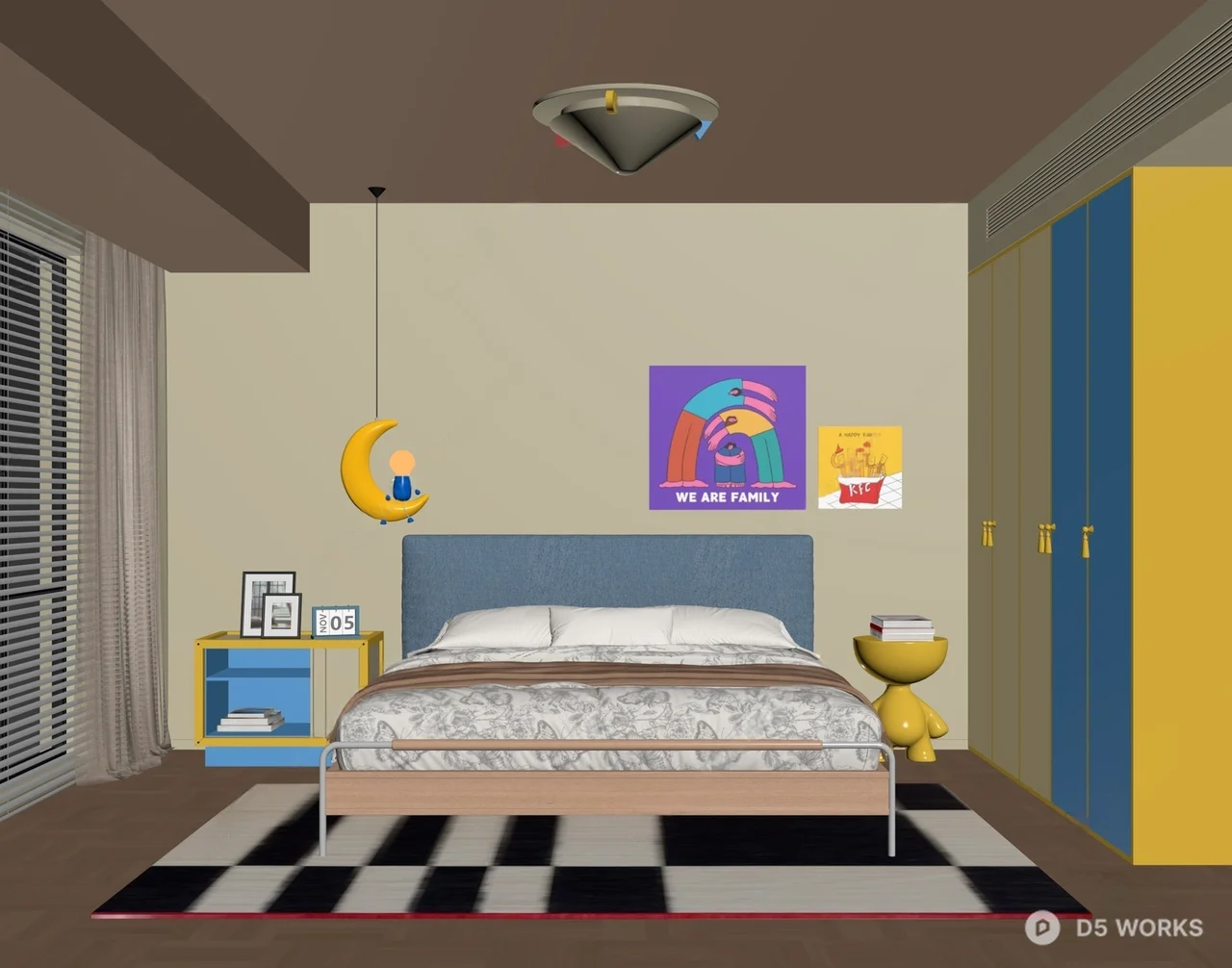 General Children's Room 3d model thumbnail 2