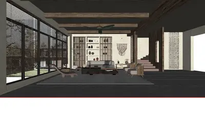 Wabi-Sabi Home Living Room