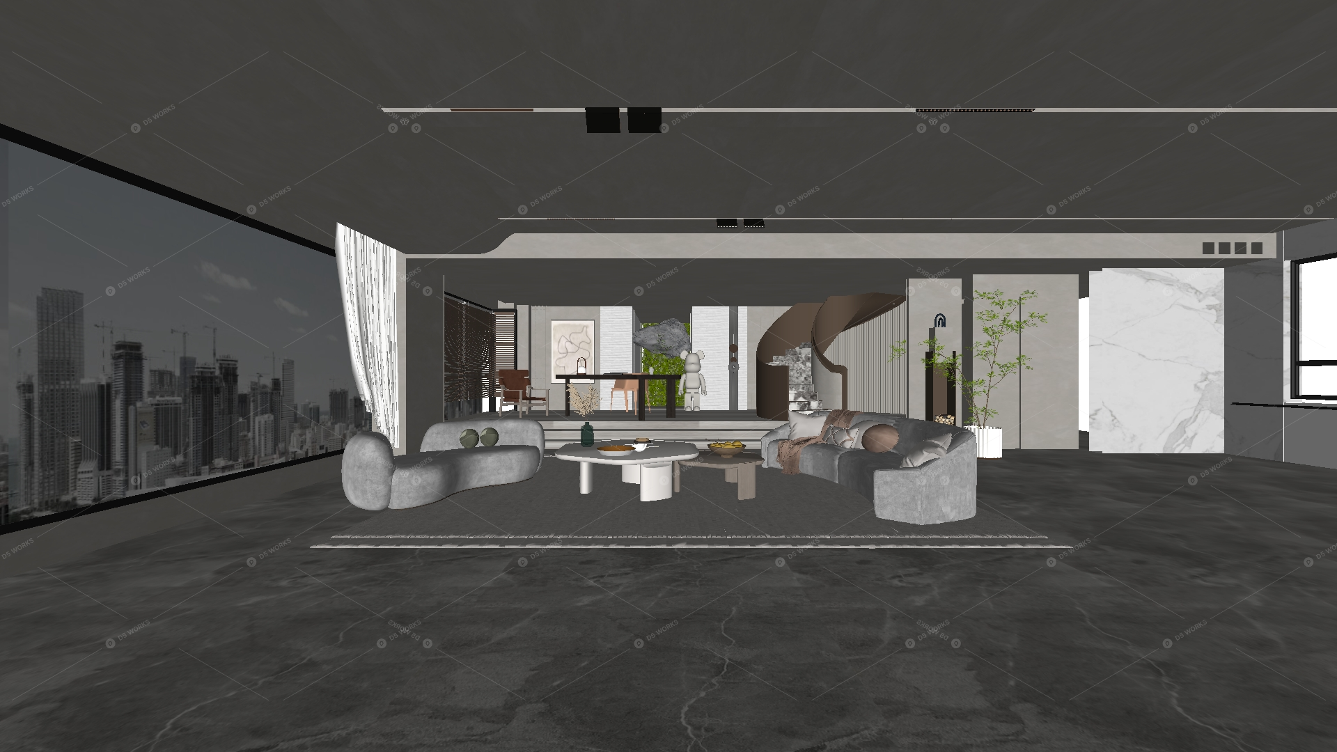 Living Rooms 3D Models