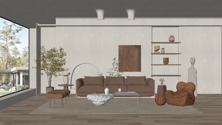 Modern Home Living Room