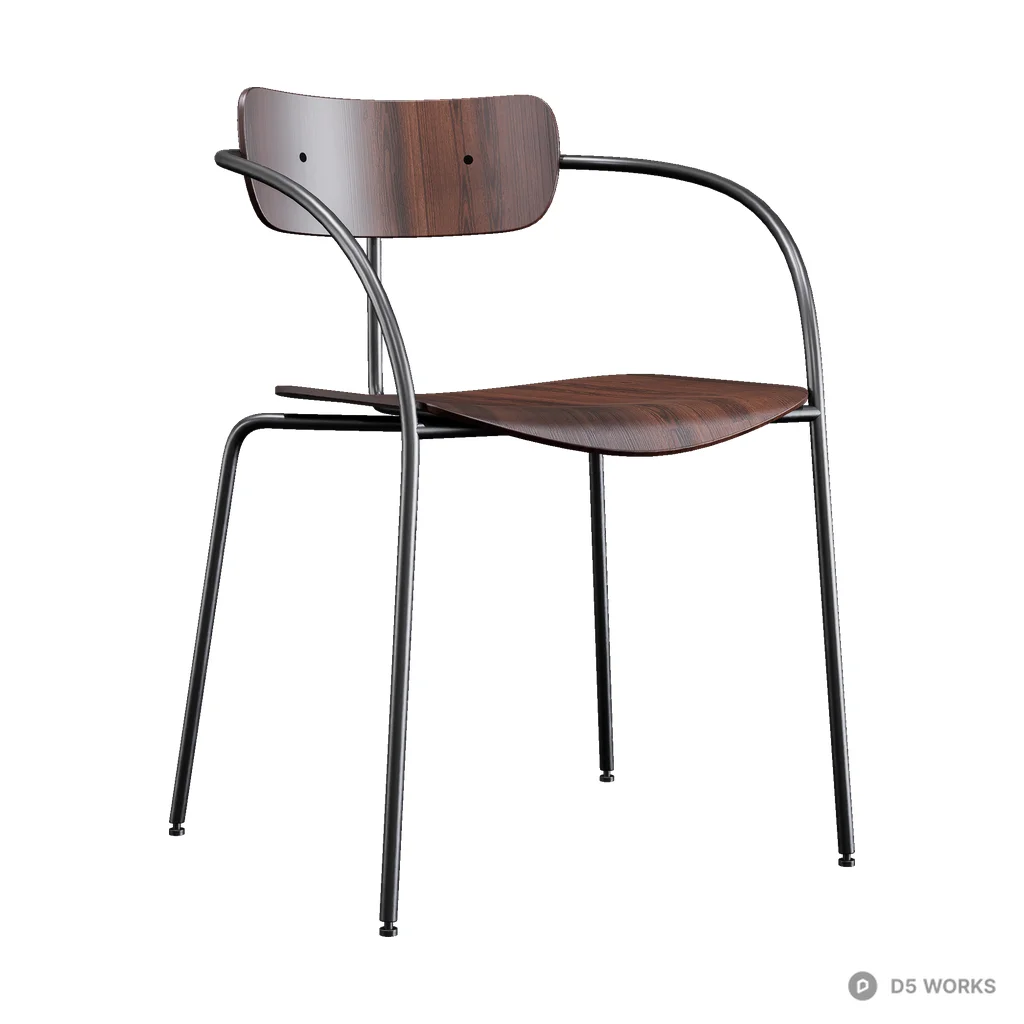 Modern Single 3d model - Image 1