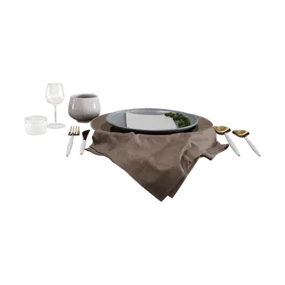 Tableware Set 05 3d model